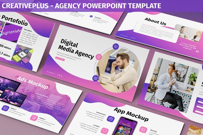 Creativeplus - Agency Powerpoint Template