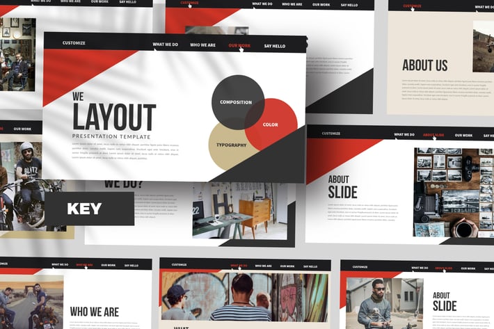 Minimal Layout Keynote 