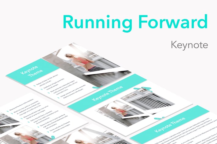 Running Forward Keynote Theme