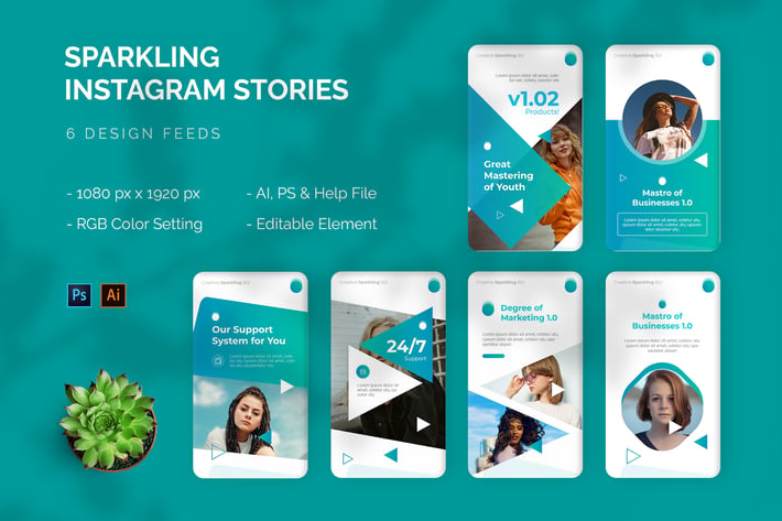 Creative Sparkling - Instagram Story