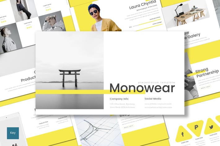 Monowear - Keynote Template