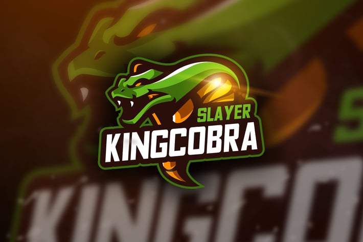 King Cobra Slayer - Mascot & Esport Logo