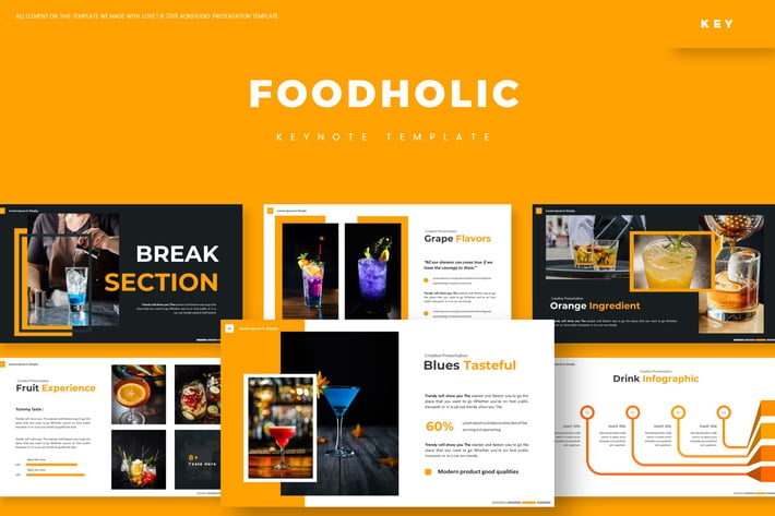 FoodHolic - Keynote Template