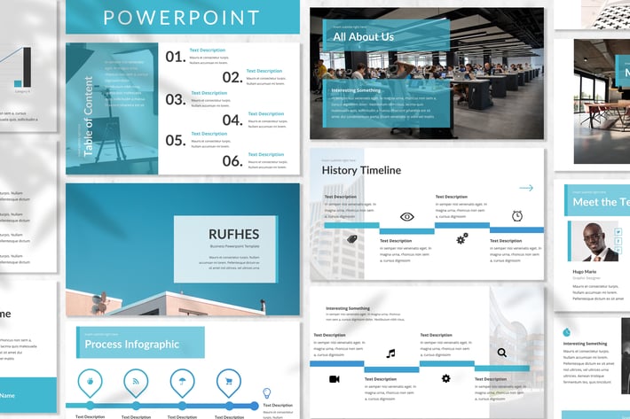 Rufhes - Business Powerpoint Template