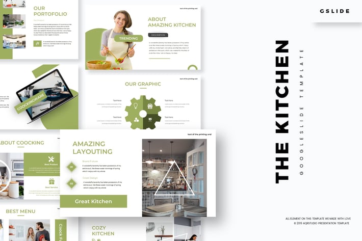 The Kitchen - Google Slides Template