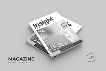 Cover Magazine - Mockup Template
