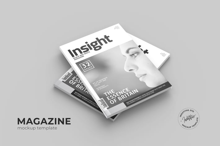 Cover Magazine - Mockup Template