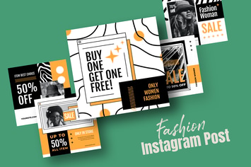 Fashion Pop Art Classic Instagram Post