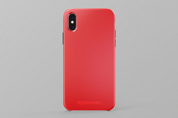 iPhone X Silicone Case Mock-Up