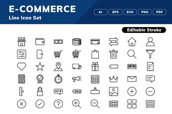 E-Commerce Icon Set