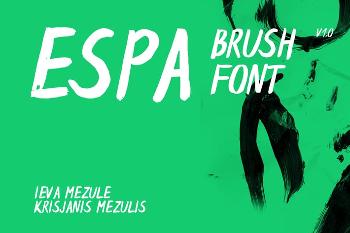 Espa Brush Font