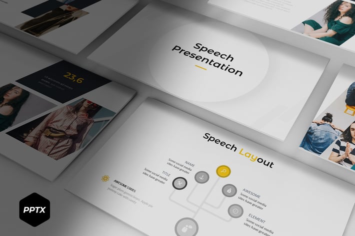 Speech - Powerpoint Template