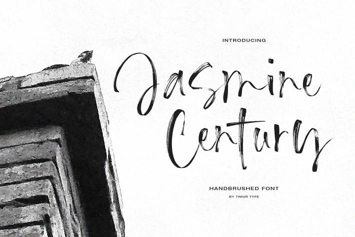 Jasmine Century - Handbrushed Font TT