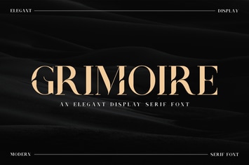 Grimoire - Elegant Fashion Font