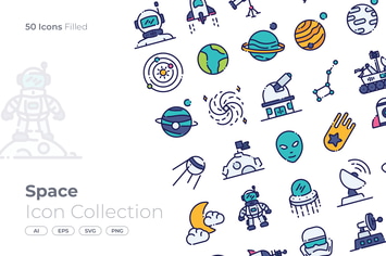 Space Filled Icon
