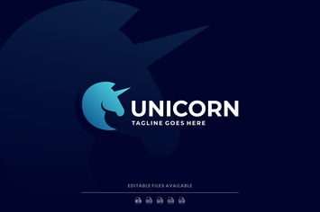 Unicorn Gradient Logo