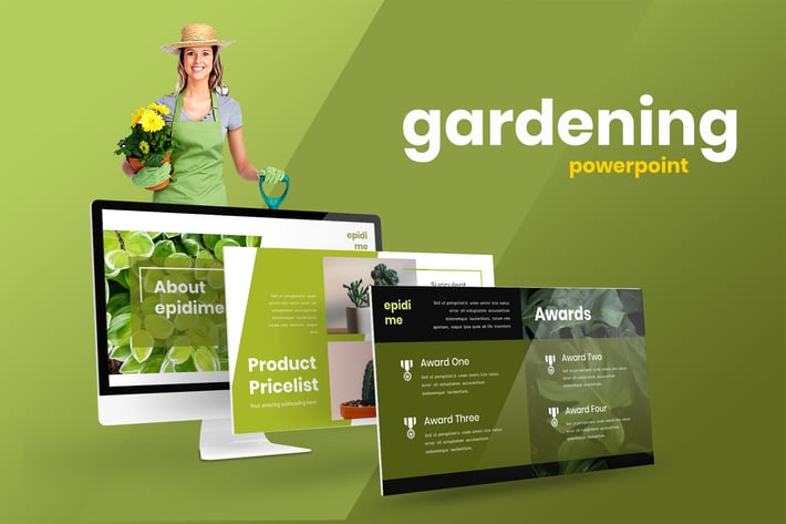 Epideme - Gardening Powerpoint Presentation