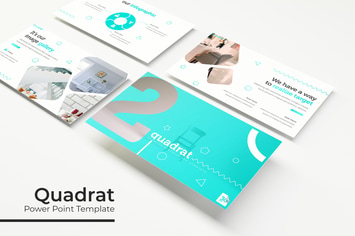 Quadrat - Powerpoint Template