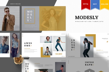  Modesly | Powerpoint, Keynote, Google Slides