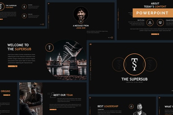 The Supersub - Creative Powerpoint Template