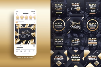 Black Friday Sale Instagram Post