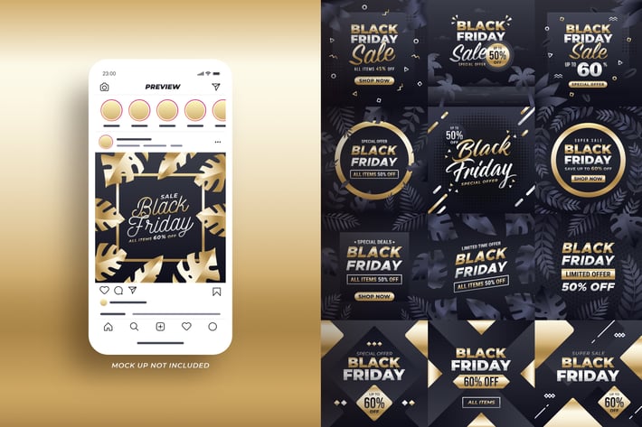Black Friday Sale Instagram Post