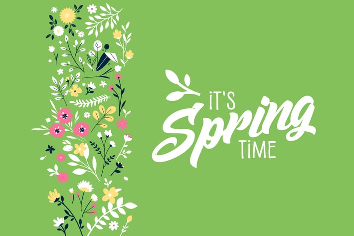 Spring banner