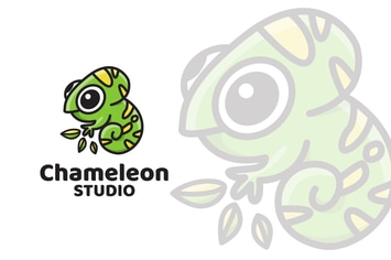 Chameleon Studio Logo Template