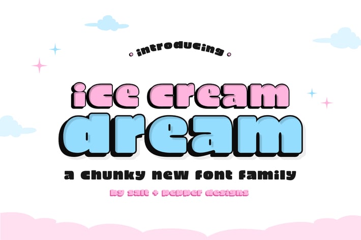 Ice Cream Dream Font Family