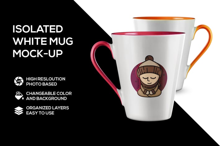 White mug mockup