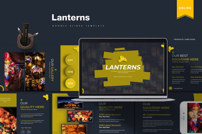 Lanterns | Google Slides Template
