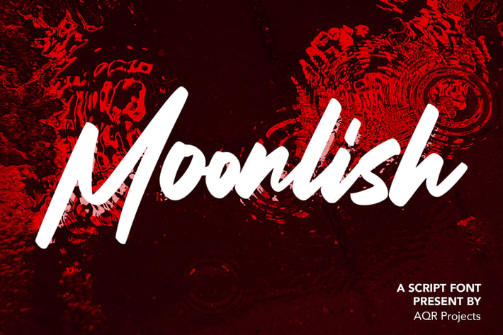 Moonlish - Script Font