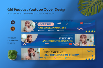 Girl Podcast Youtube Cover