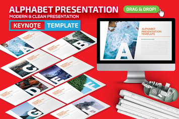 Alphabet Keynote Presentation Template