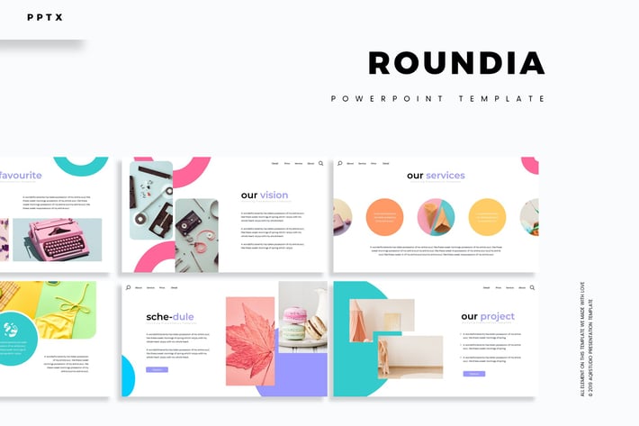 Roundia - Powerpoint Template