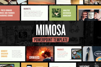 Mimosa — Powerpoint Presentation Template