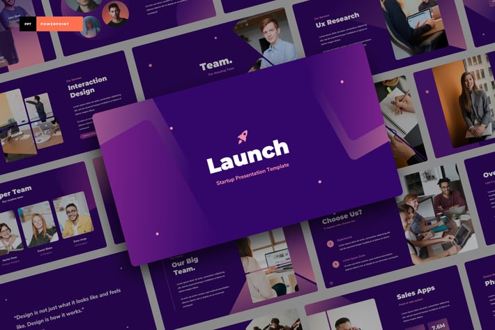 Launch - Startup Power Point Presentation