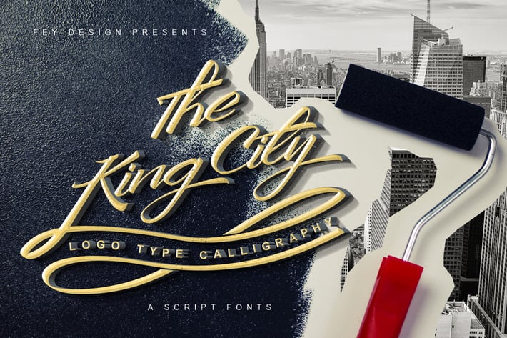 King City - Script Font