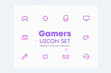 UICON Gamers Icons