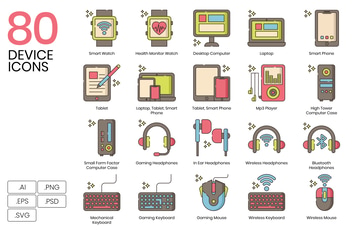 Tech Devices Icons
