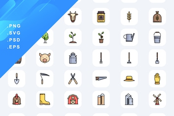 Agriculture Icons