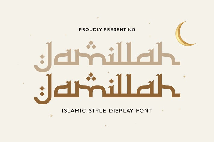Jamillah - Arabic Typeface