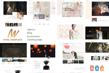The VOW | Wedding Responsive HTML Template