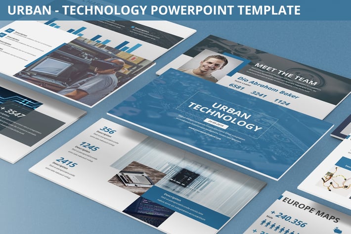 Urban - Technology Powerpoint Template