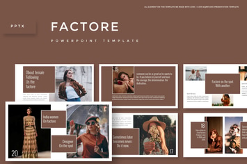 Factore - Powerpoint Template