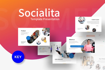Socialita - Keynote Template