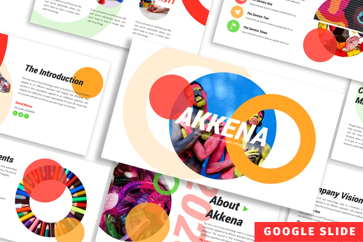 Akkena - Business Google Slide Template