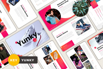 Yunky - Creative Keynote Template