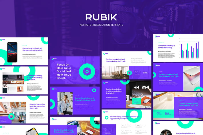 Rubik - Keynote Template