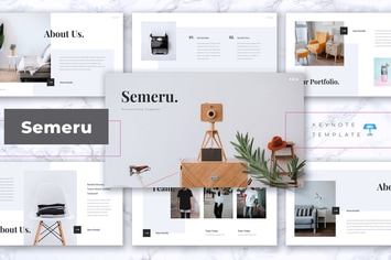 SEMERU - Creative Keynote Template